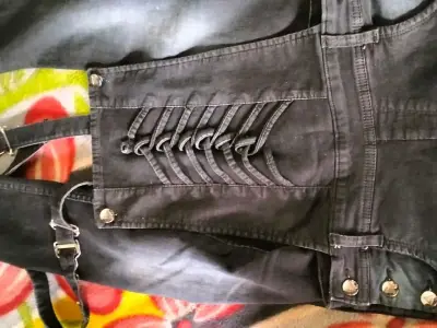 Black Dungaree for Girls Age 15 to 20