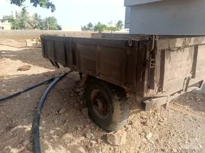 Heavy Duty Metal Trolley Trailer