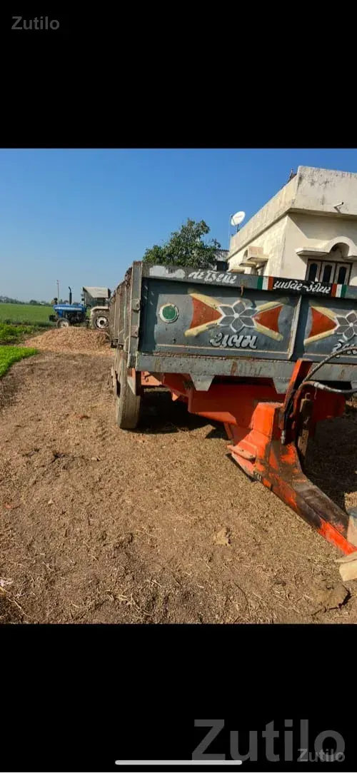 Used Tractor Trolley Trailer for Sale - બાંધકામના વાહનો - કેશોદ - Image 2
