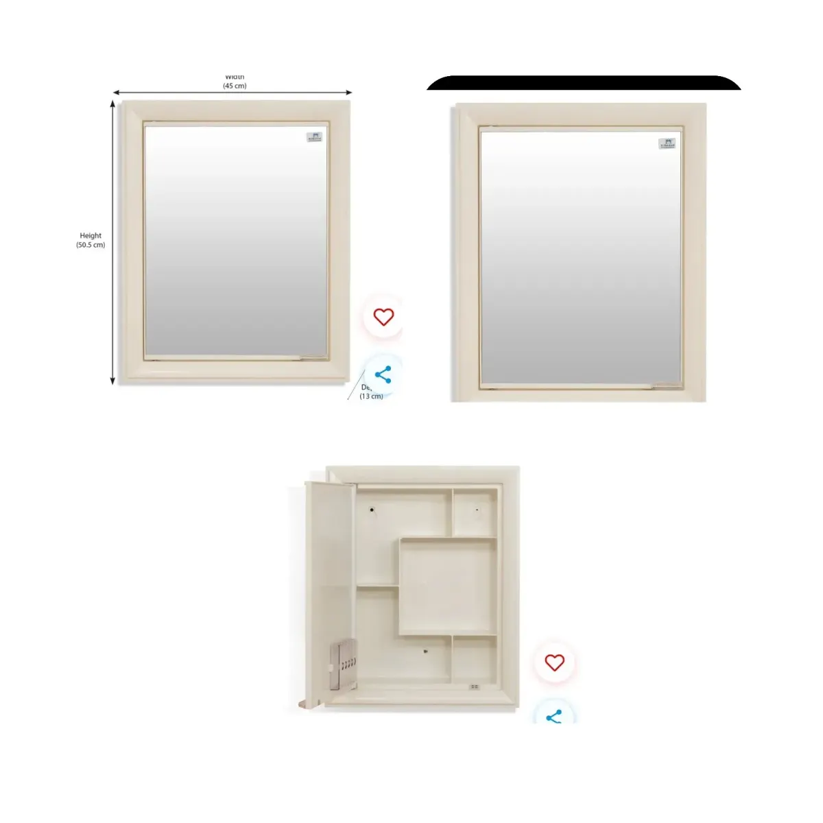 Nilkamal bathroom cabinate with mirror - Miscellaneous - Ahmedabad City - Image 1