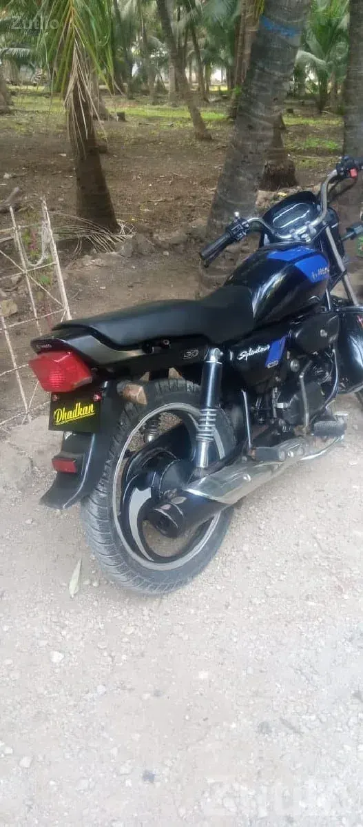 Hero Splendor 2023 Blue Bike for Sale - બાઇક્સ - માંગ્રોળ - Image 3