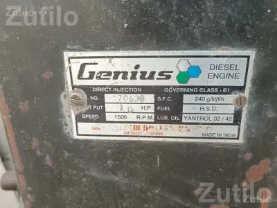 Genius Diesel Generator Machine 10 HP Genius Diesel Generator Machine 10 HP