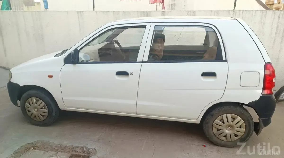 Used Maruti Suzuki Alto White Hatchback - કાર - ચાણસ્મા - Image 3