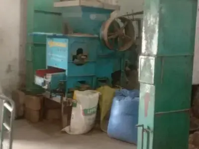 Coriander Cleaning Machine with Elevator Setup