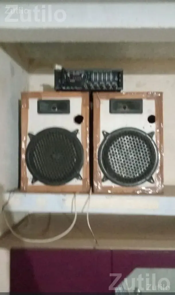 Amplifier and Speaker Set for Sale - ઇલેક્ટ્રોનિક ઍક્સેસરીઝ - કોડીનાર - Image 2