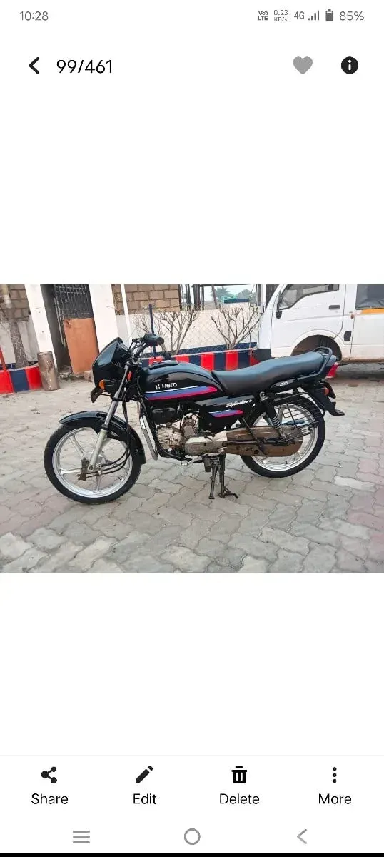 Hero Splendor 2021 Model Bike - બાઇક્સ - માંગ્રોળ - Image 2
