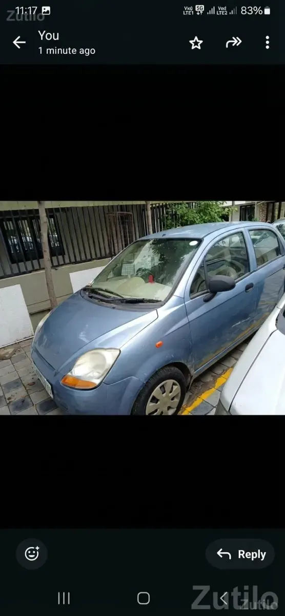 Blue Chevrolet Spark Used Hatchback Car - Cars - Ahmedabad City - Image 2