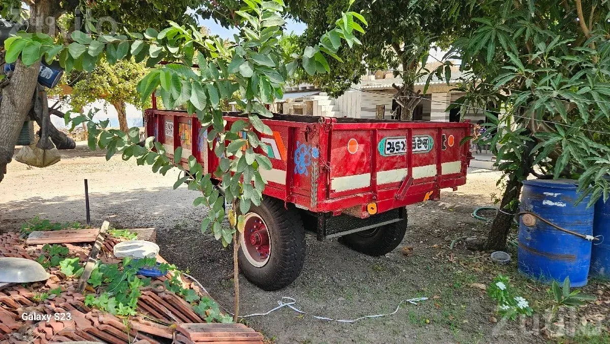 Single Axle Trolley Trailer with New Tyres - Construction Vehicles - Khambhalia - Image 3