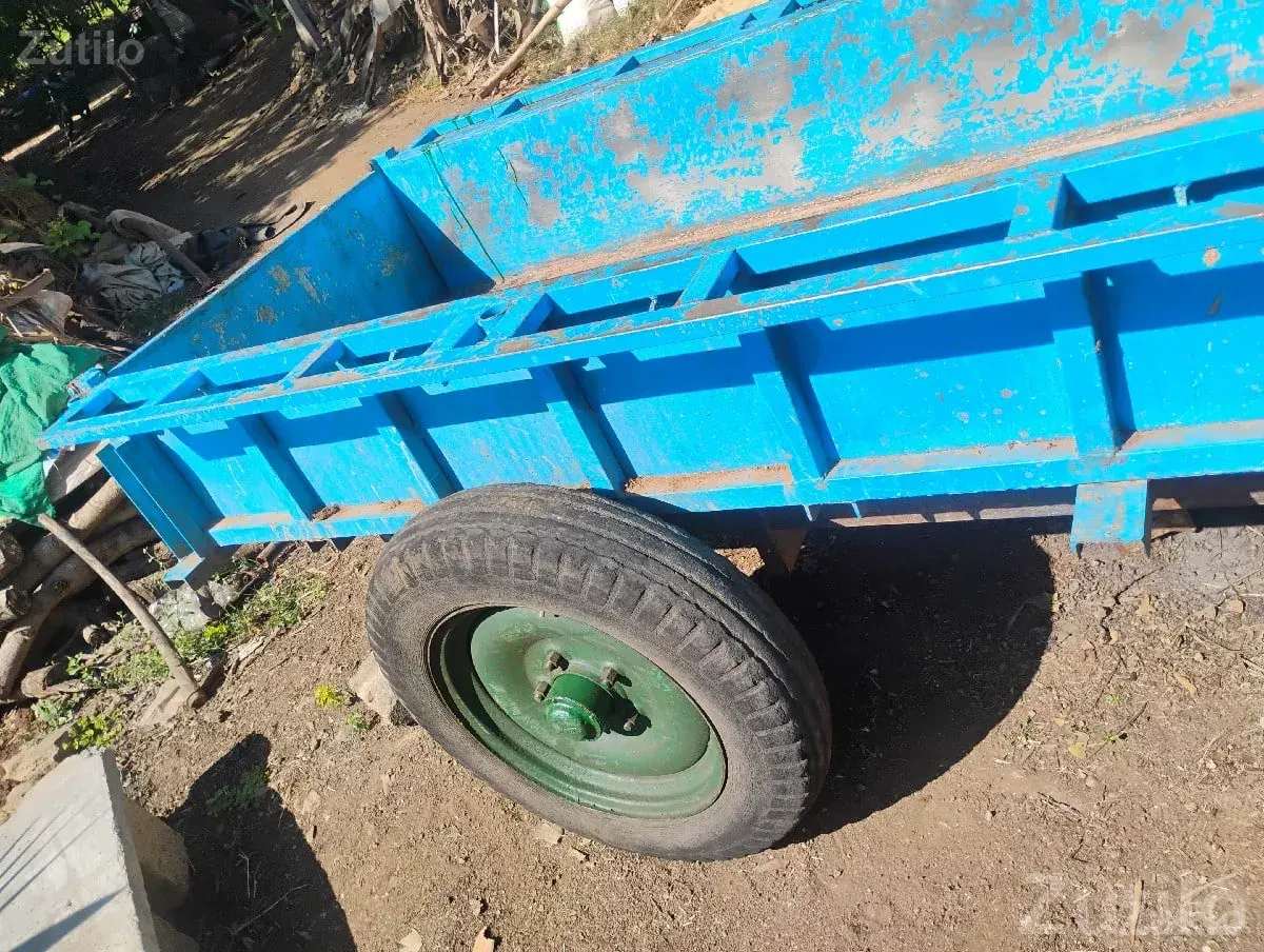 Heavy Duty Metal Trolley Trailer for Sale - અન્ય ઔદ્યોગિક વસ્તુઓ - ભેસાણ - Image 2