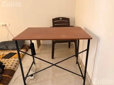Table + Nilkamal chair Table + Nilkamal chair