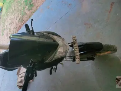 2010 Modified Black Self Start Scooter