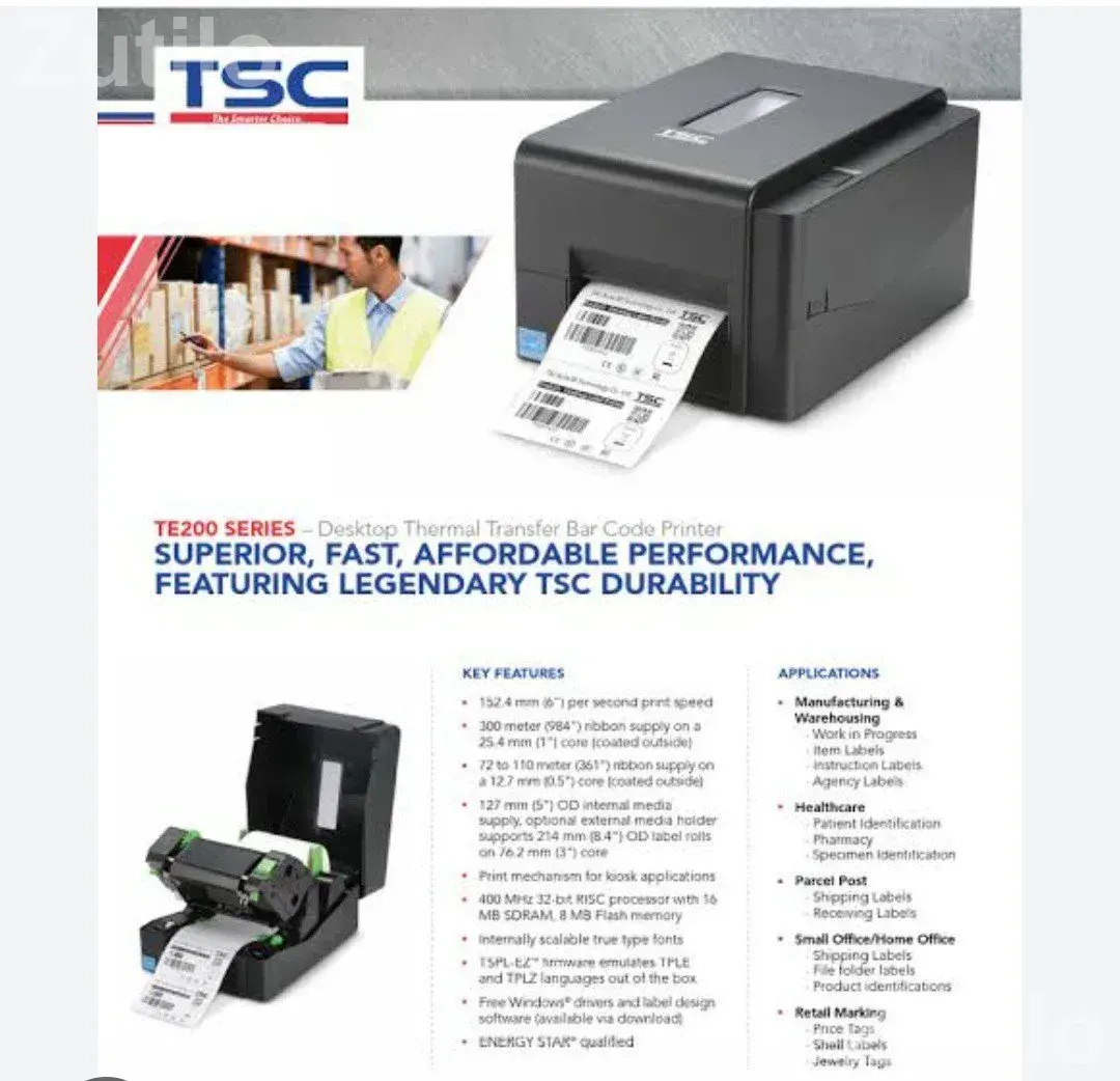 Tsc Te244 Barcode printer - Other Industrial Items - Sanand - Image 3
