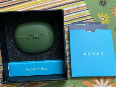 Boult Wireless Earbuds with Charging Case