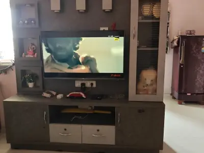 TV show cases with storage