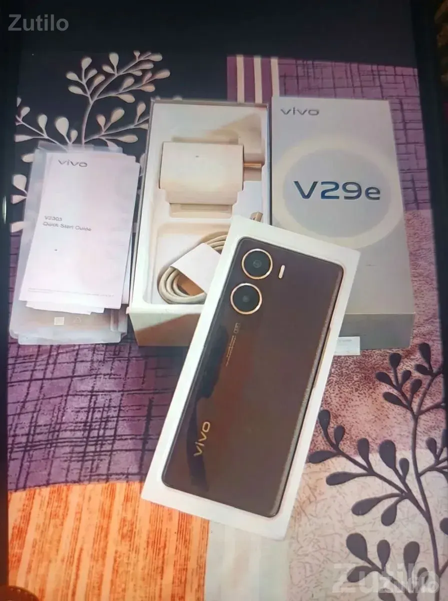 Vivo V29e 5G with Box & Charger - મોબાઇલ ફોન - જામજોધપુર - Image 1