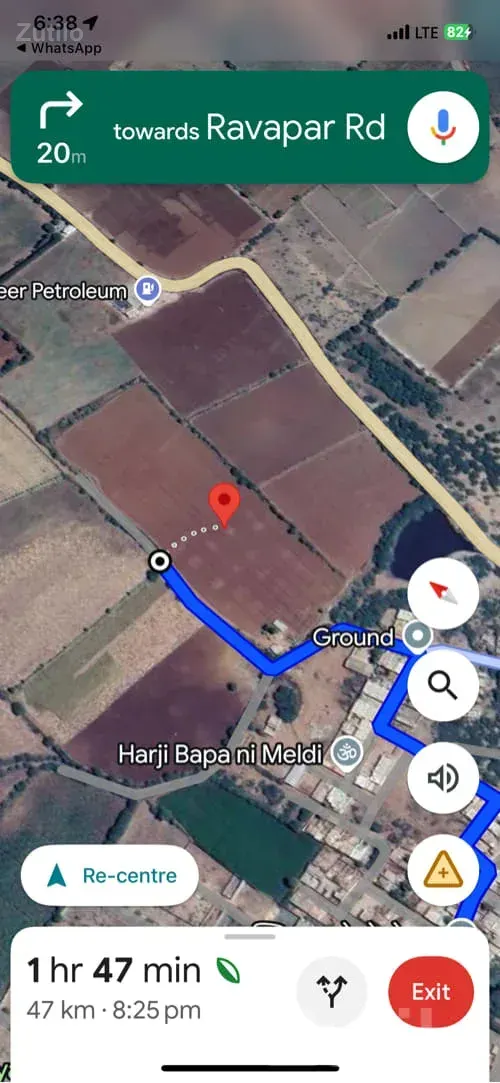 Agricultural Land Near Ravapar Road, Wankaner - જમીન અને પ્લોટ - વાંકાનેર - Image 1