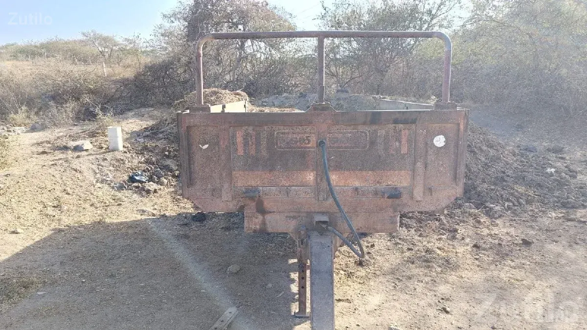 Heavy Duty Metal Trailer Trolley - બાંધકામના વાહનો - ખંભાળિયા - Image 2