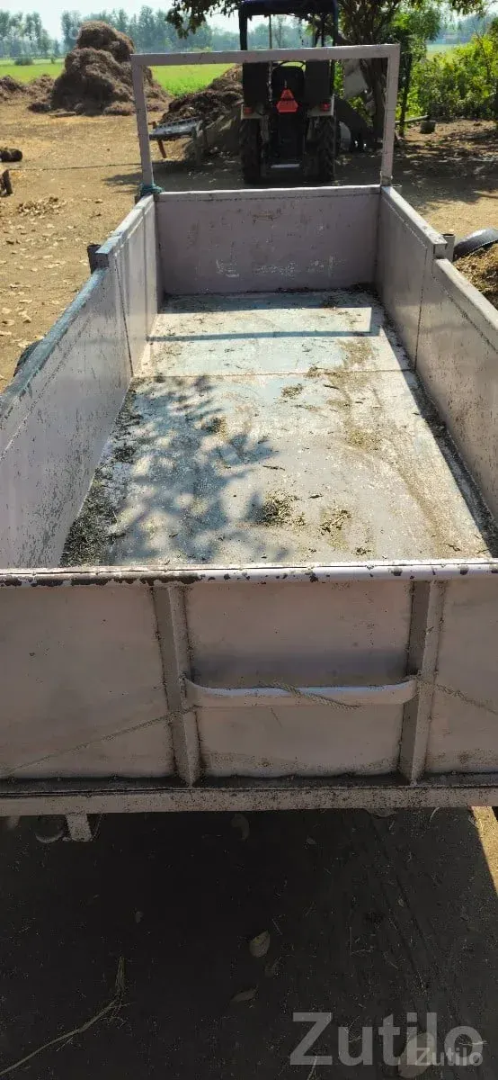 Heavy Duty Farm Trailer Gaadu 9.5x3.5 ft - ટ્રક અને લોરી - કેશોદ - Image 2