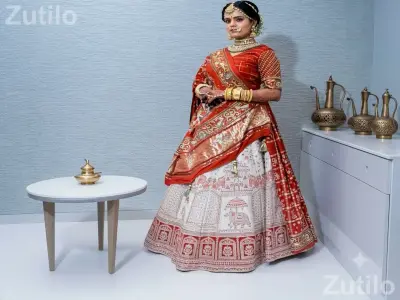 lehenga only ivory color lehenga only ivory color