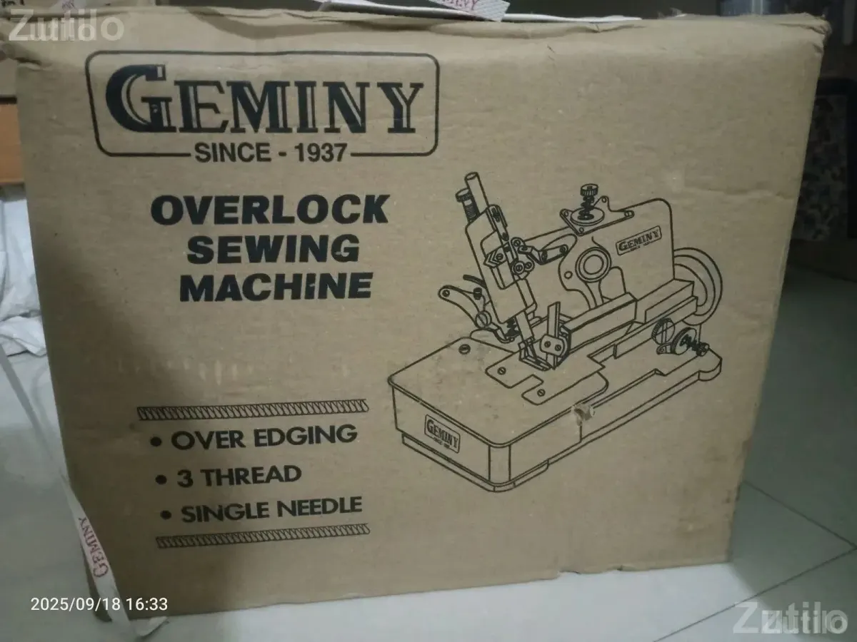 Single Needle and Overlock Sewing Machine - Textile Machinery - Ahmedabad City - Image 5