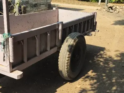 Heavy Duty Farm Trailer Gaadu 9.5x3.5 ft Heavy Duty Farm Trailer Gaadu 9.5x3.5 ft
