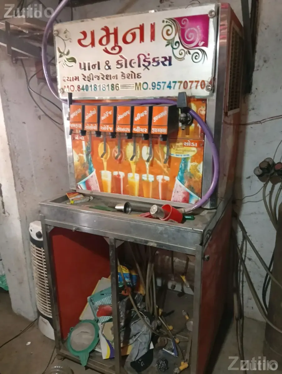 8 Tap Soft Drink Fridge Machine - Refrigerators - Keshod - Image 3