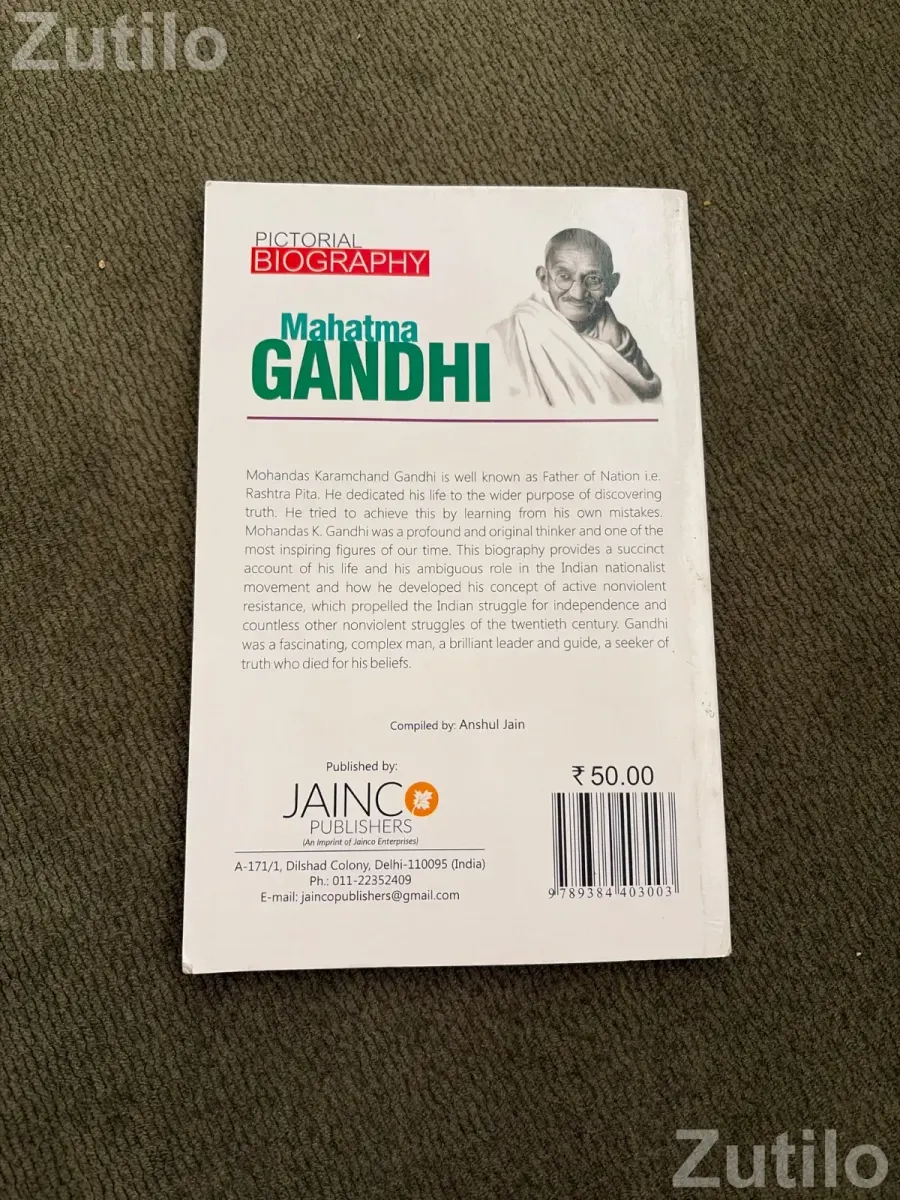 Pictorial BIOGRAPHY of MAHATMA GANDHI - Novels & Story Books - Vavol - Image 2