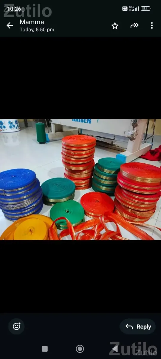 Decorative Lace Patti Ribbon Roll 45 Meter - Art & Craft Supplies - Rajkot City - Image 2
