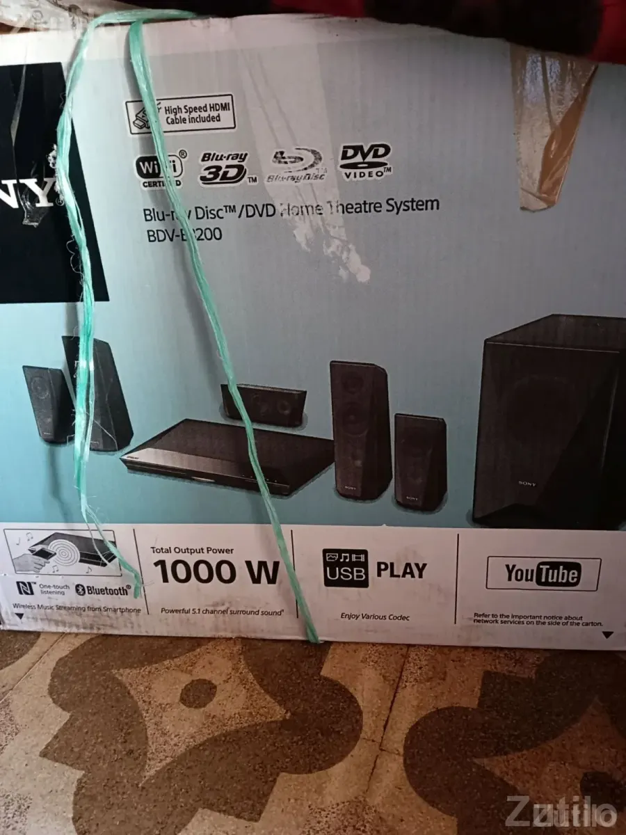 sony music system with dvd - ઇલેક્ટ્રોનિક ઍક્સેસરીઝ - જામજોધપુર - Image 1