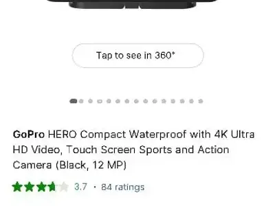 GoPro HERO 4K Waterproof Action Camera GoPro HERO 4K Waterproof Action Camera