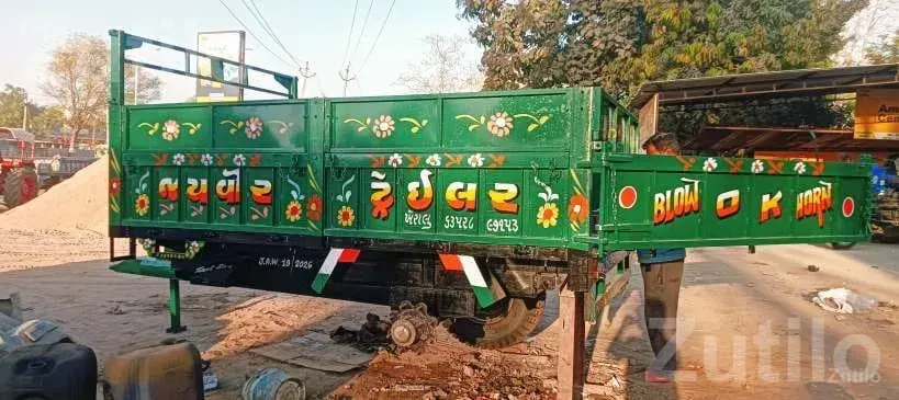 Tractor Trolley Trailer for Farm Transport - ઓટો પાર્ટ્સ - ખેરાલુ - Image 2