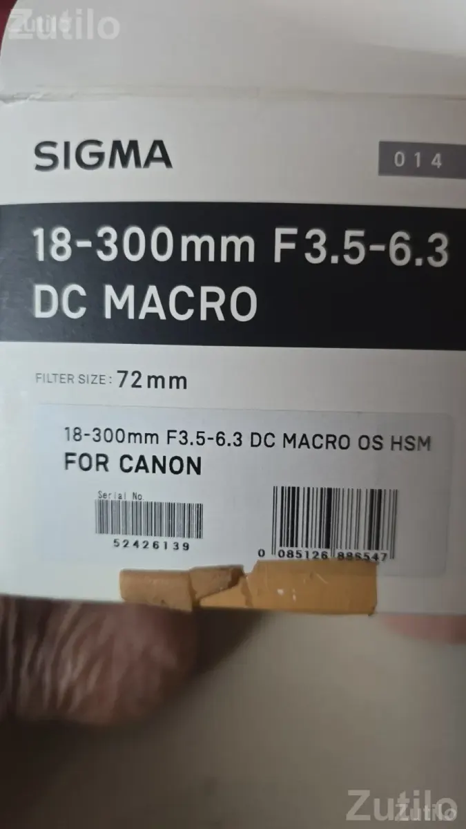 Excellent Sigma 18-300mm f/3.5-6.3 DC Macro OS HSM lens - Cameras - Ahmedabad City - Image 2