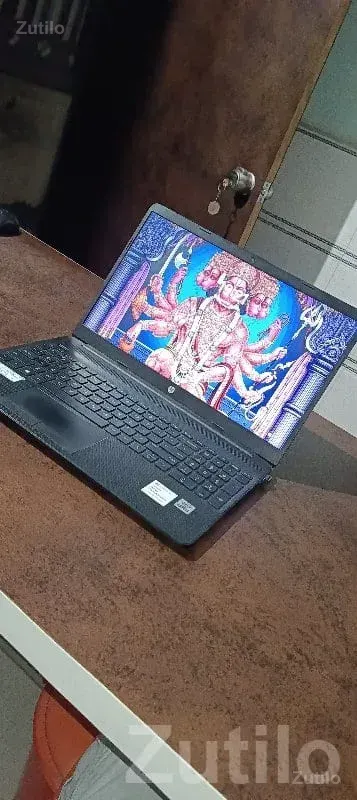 HP Black Laptop in Good Condition - લેપટોપ અને કમ્પ્યુટર - કેશોદ - Image 2