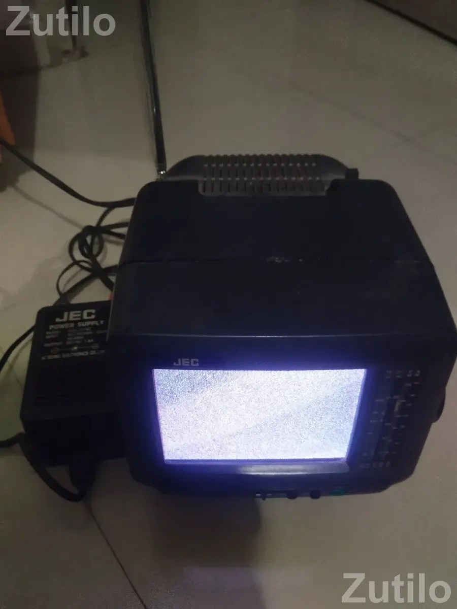 TV mini portable Original imported JEC colour entic TV with FM working condition - TVs - Surat City - Image 2