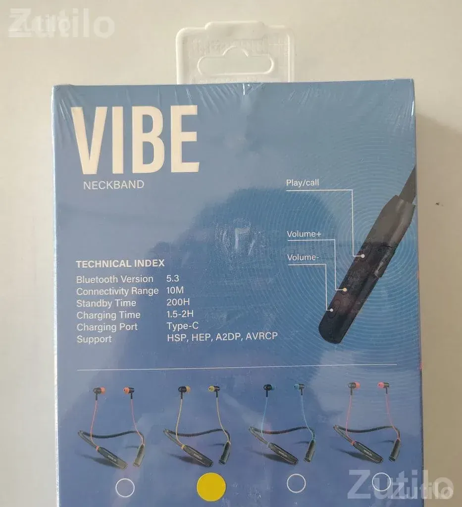 Maxelon Vibe Neckband Yellow Seal Pack - Accessories - Unjha - Image 2