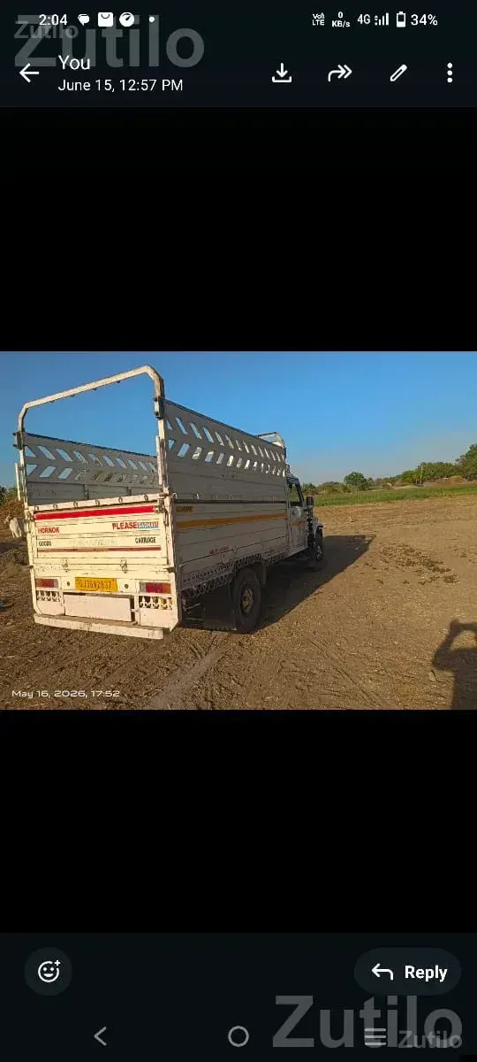 2023 Mahindra Bolero Extra Long Pickup - ટ્રક અને લોરી - ખંભાળિયા - Image 3