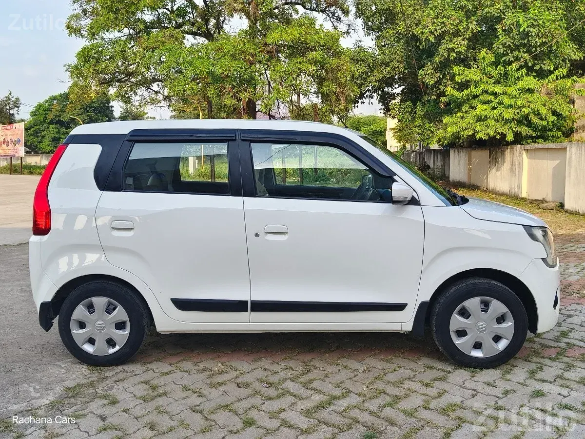 2020 Wagon R ZXI CNG – White Hatchback - Cars - Bhanvad - Image 5