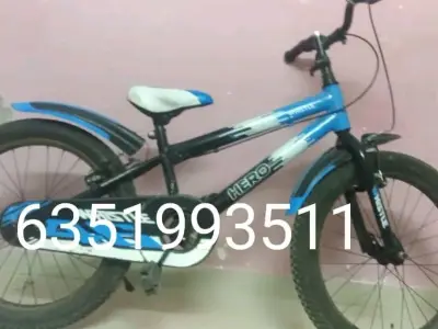 Hero Kids Bicycle Blue and Black Hero Kids Bicycle Blue and Black