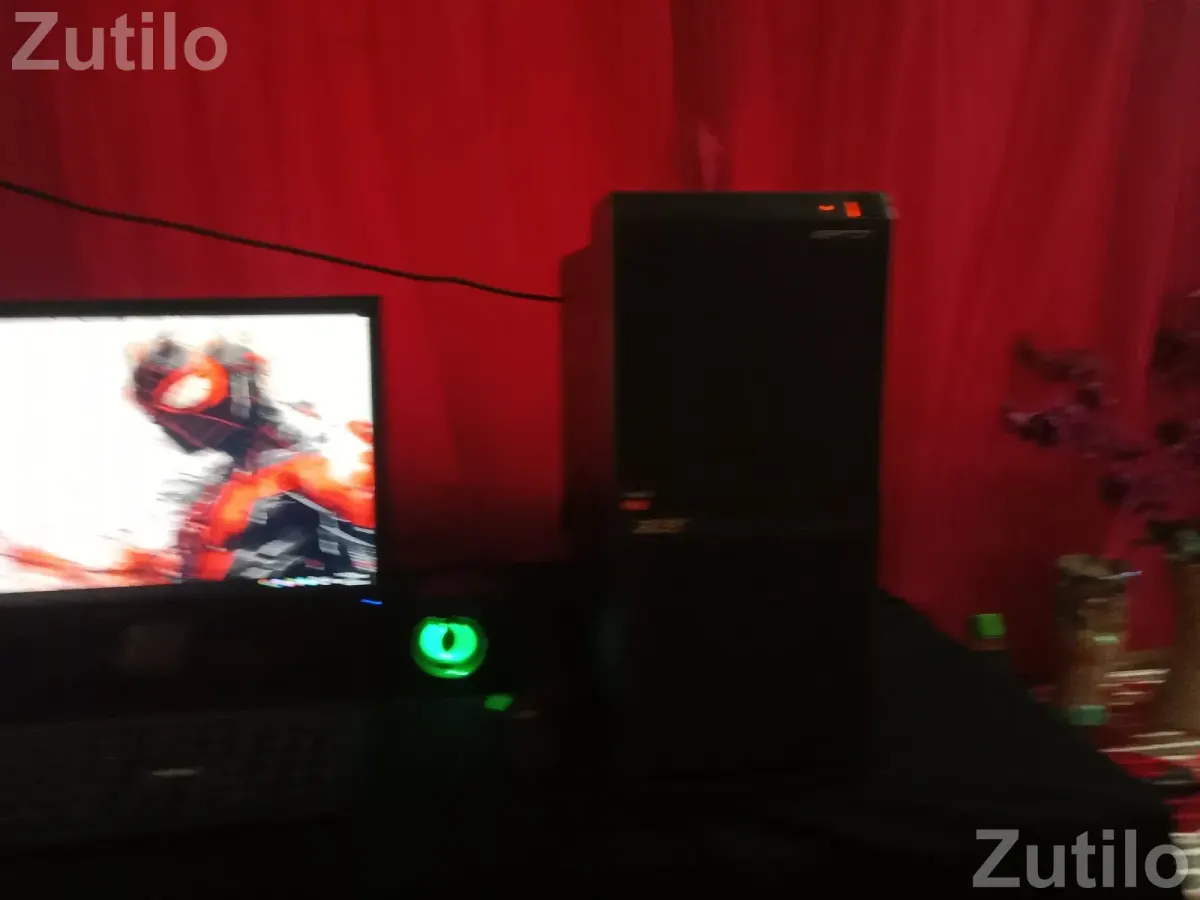 Acer full computer set 4gb DDR3 ram 128 gb SSD processor and a4 elite -7300 - લેપટોપ અને કમ્પ્યુટર - અમદાવાદ શહેર - Image 4