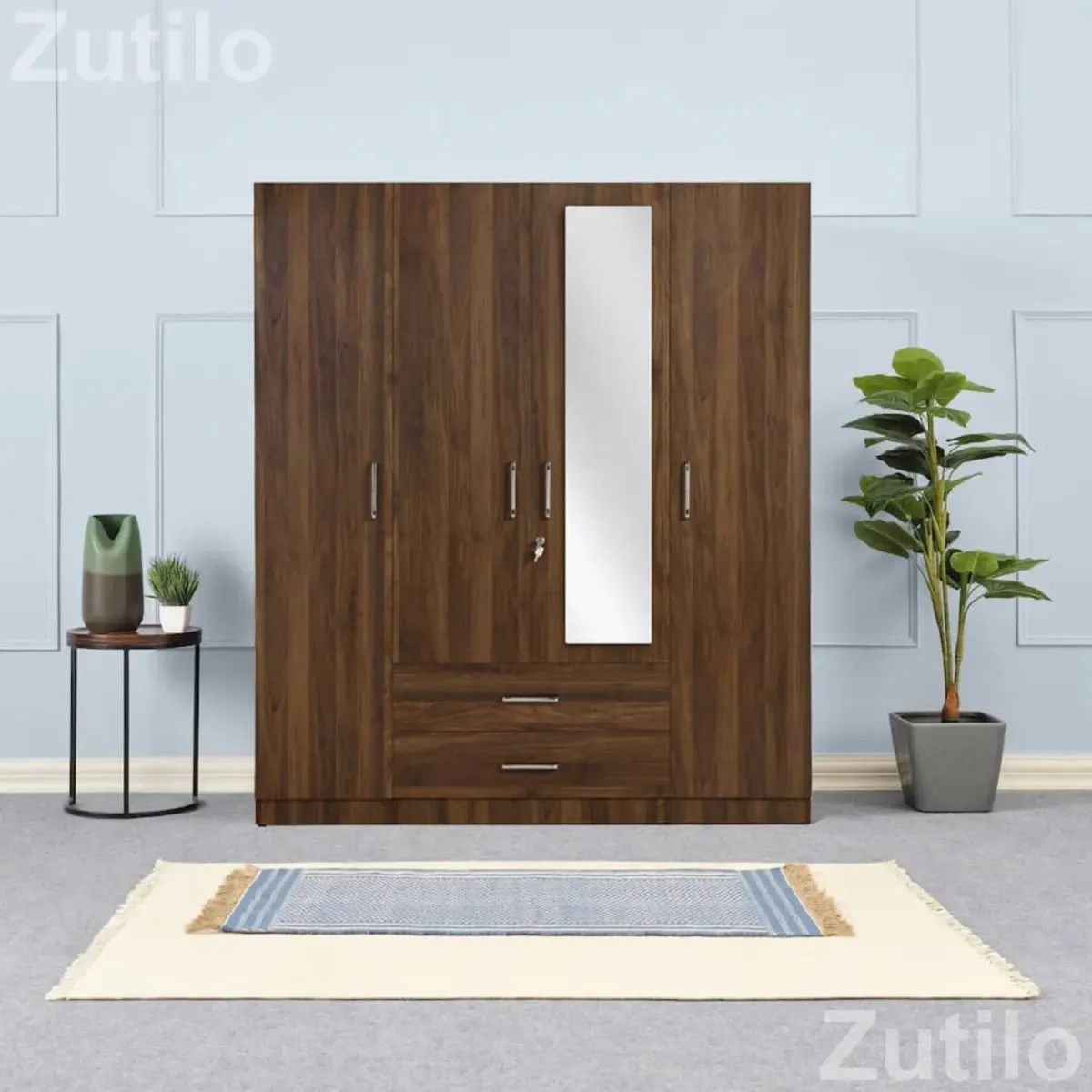 Wardrobe / Almirah - Wakefit Organza - 4 door - with mirror - Cupboards & Storage - Ahmedabad City - Image 2