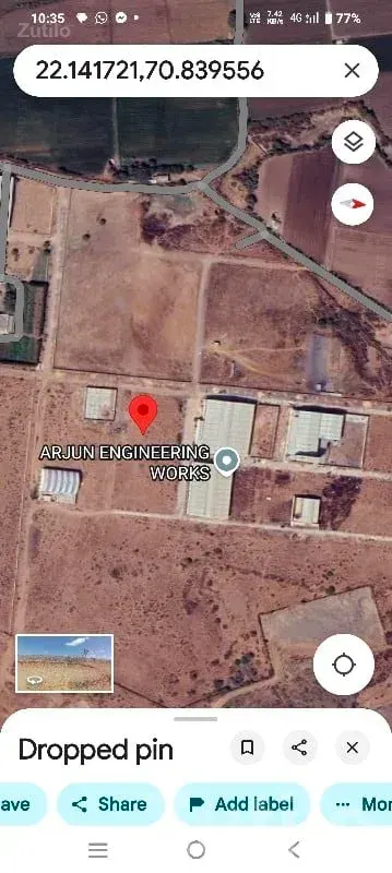 Industrial Plot Near Arjun Engineering Rajkot - Land & Plots - Rajkot City - Image 1
