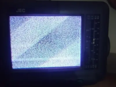 TV mini portable Original imported JEC colour entic TV with FM working condition TV mini portable Original imported JEC colour entic TV with FM working condition