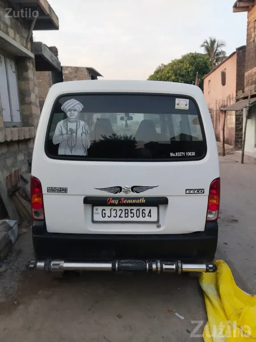 Maruti Suzuki Eco Van – White Family Car - કાર - કોડીનાર - Image 3