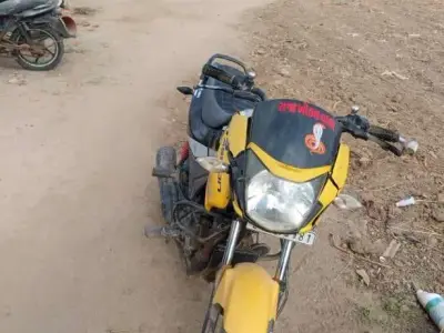 Yellow Black Motorcycle, Complete Setup