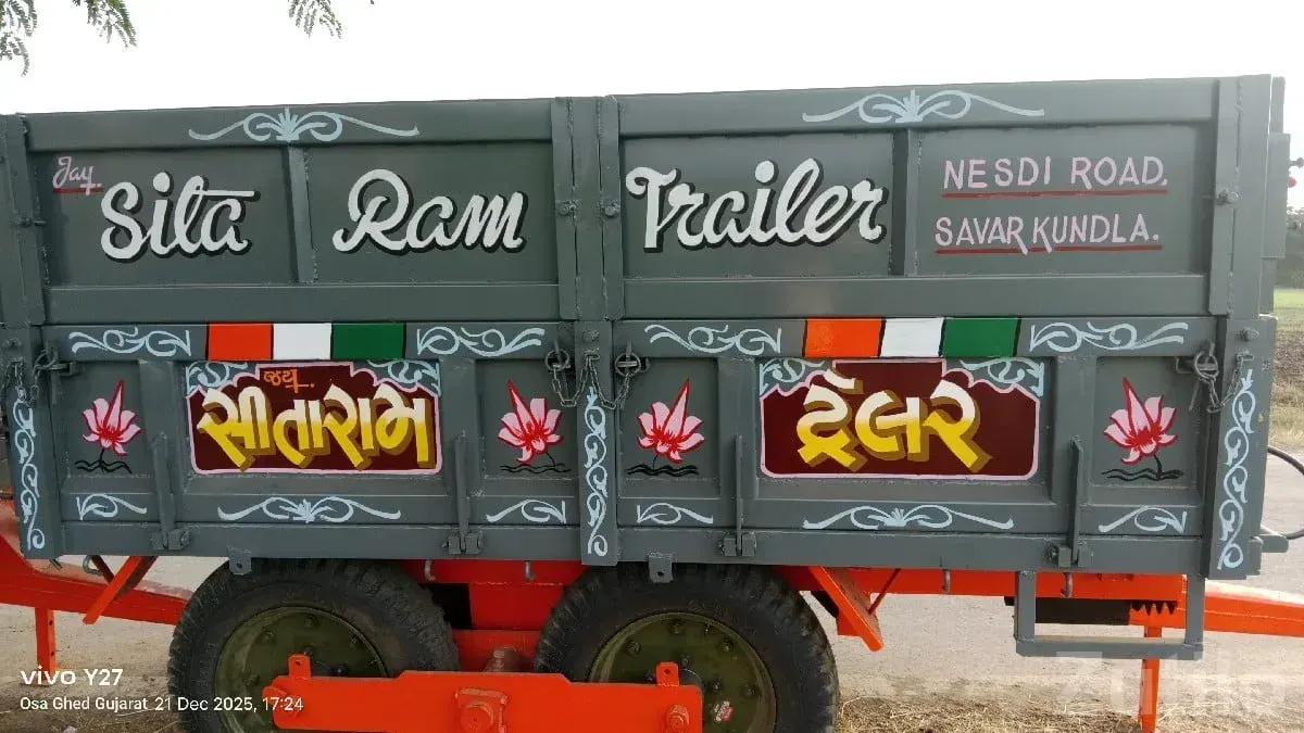 Heavy Four Wheeler Shyam Trolley For Sale - ટ્રક અને લોરી - માંગ્રોળ - Image 2