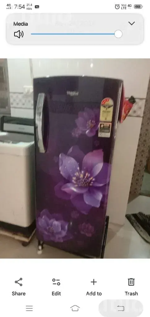 Whirlpool Single Door Refrigerator - Refrigerators - Surat City - Image 4