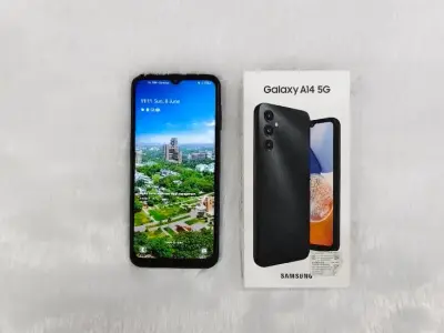 Samsung Galaxy A14 5G with Box - Black Samsung Galaxy A14 5G with Box - Black