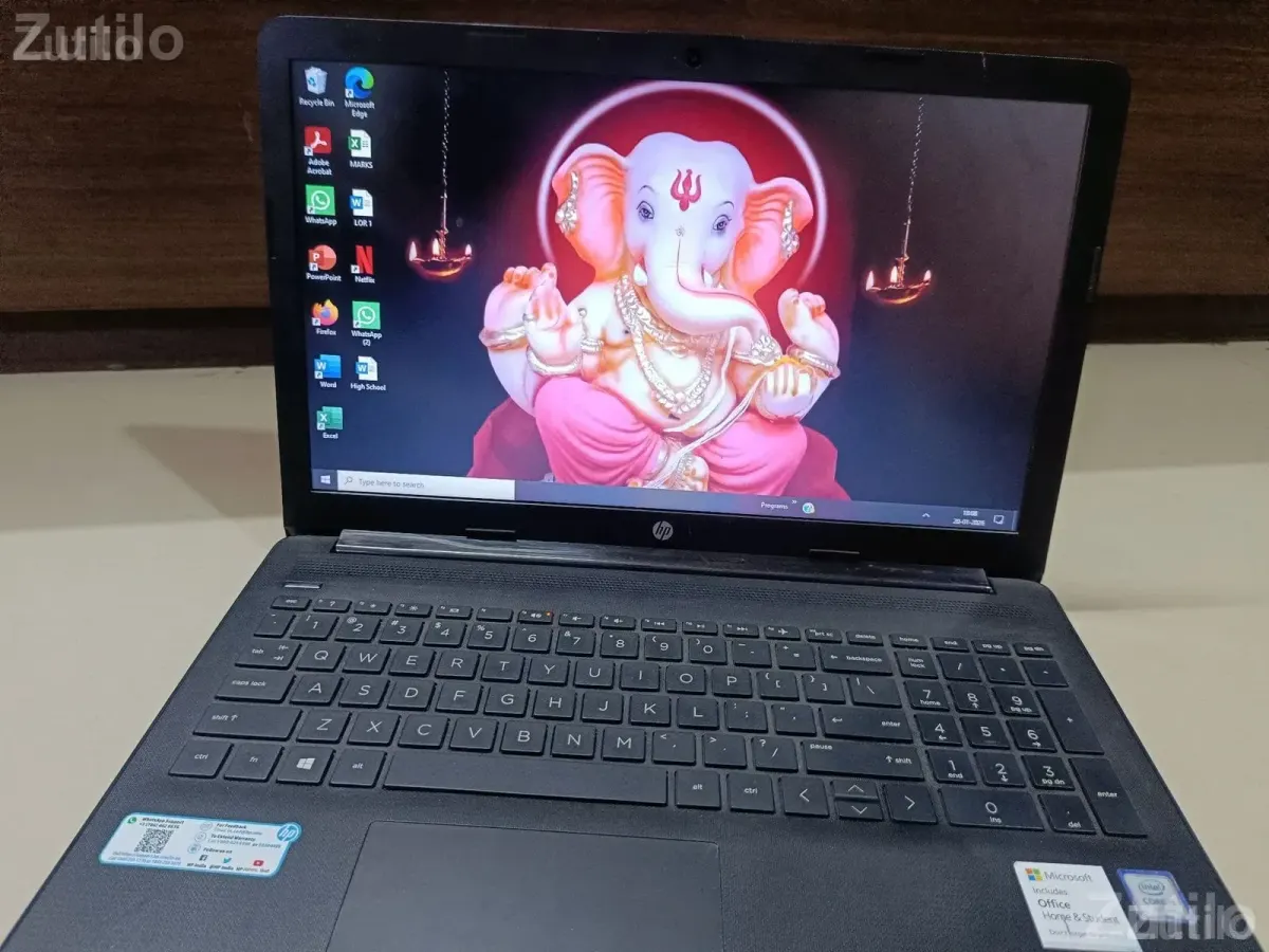 HP Laptop with Intel Core i3 7th Gen - લેપટોપ અને કમ્પ્યુટર - રાણપુર - Image 3
