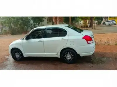 White Swift Dzire Sedan – Well Maintained White Swift Dzire Sedan – Well Maintained