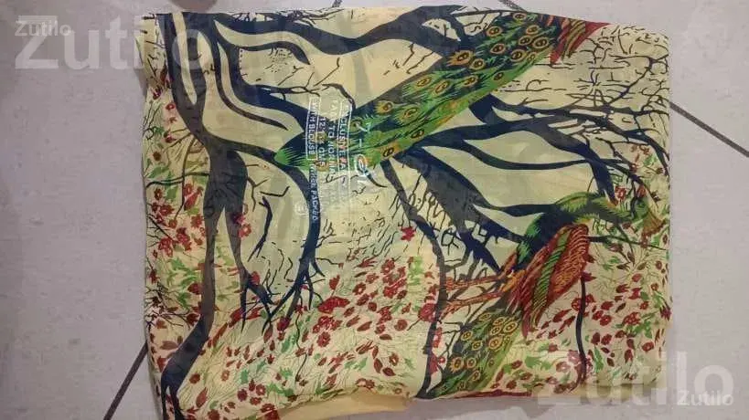 Colorful Printed Saree for Women - Women's Wear - Mansa - Image 3